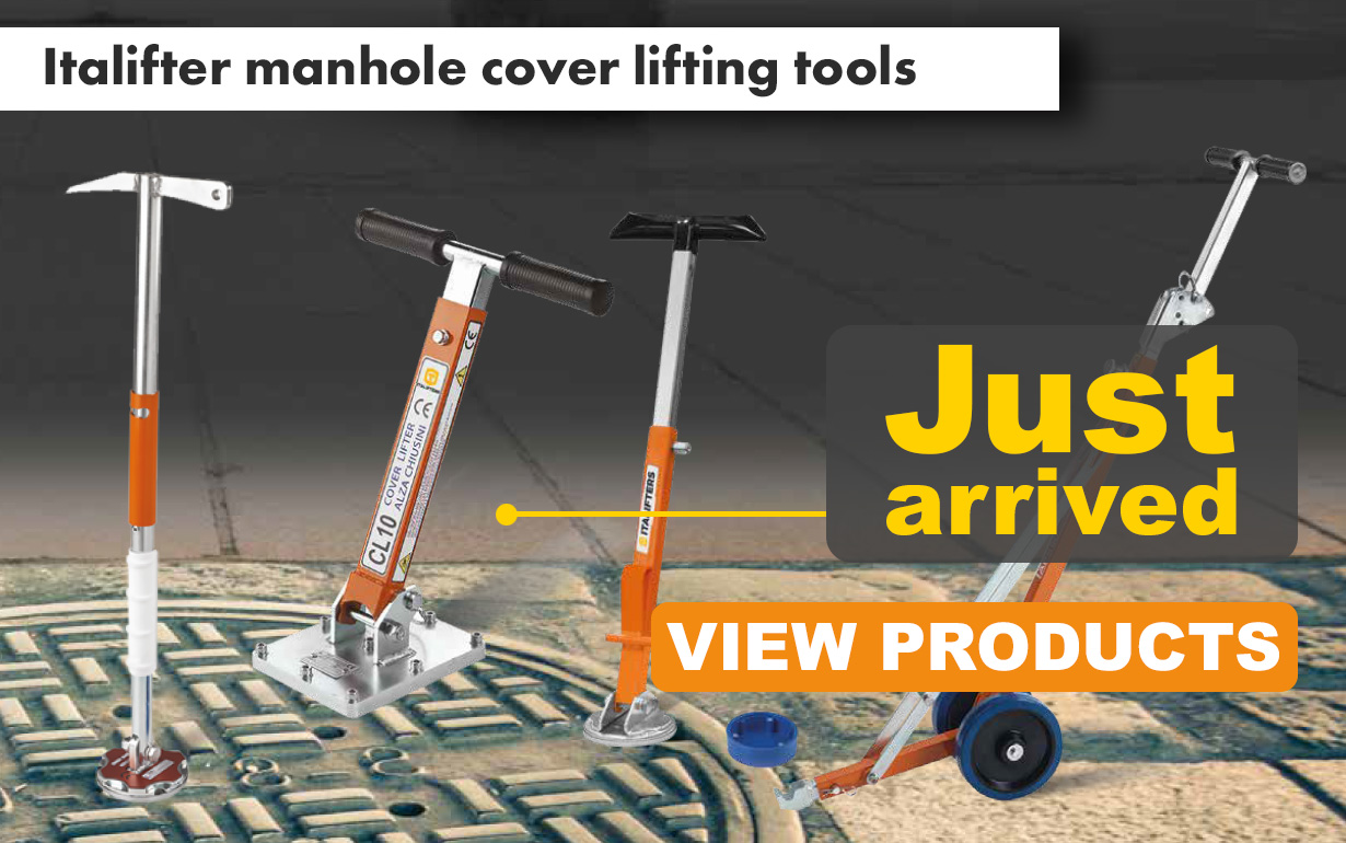 Italifter magnetic manhole cover lifter