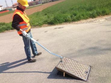 Robustes und langlebiges Werkzeug, vollverzinkt.