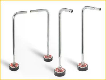 Nützlich, um die Arbeit in völliger Sicherheit auf zwei Bediener aufzuteilen.