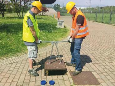 Hubkraft bis zu 460 kg.