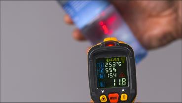 Profi-Infrarot-Thermometer PAN IR-T800+