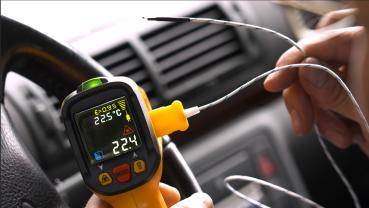Profi-Infrarot-Thermometer PAN IR-T800+