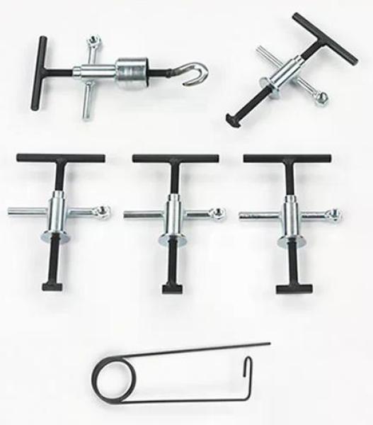 SATZ MECHANISCHER HAKEN