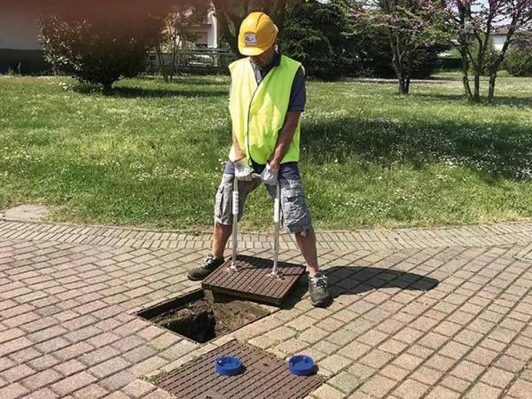 Wird mit einem einzelnen Bediener verwendet.