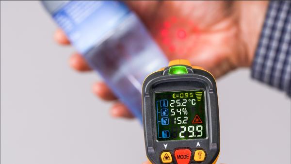Profi-Infrarot-Thermometer PAN IR-T800+