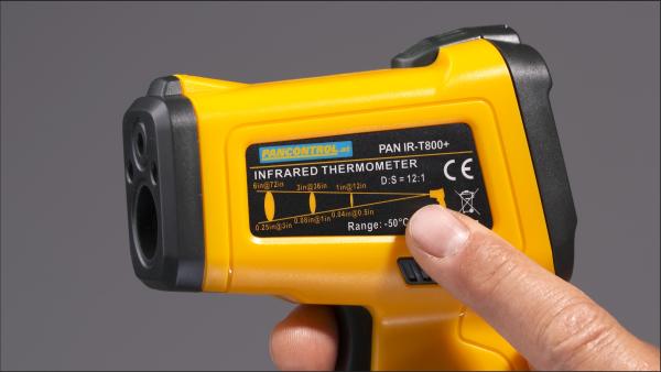Profi-Infrarot-Thermometer PAN IR-T800+