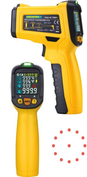 Profi-Infrarot-Thermometer PAN IR-T800+