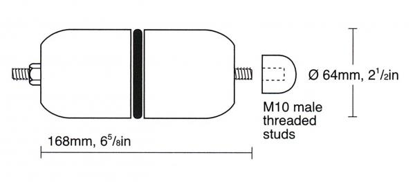 Supersonde (DM 64mm) 33kHz für Rohrortung mieten