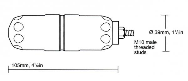 Standardsonde / Kanalsonde (DM 39mm) 33kHz für Rohrortung mieten